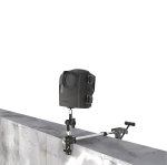 Brinno ACC1000P Industrial Clamp Mounted on Steel Beam for Time Lapse Camera Setup
