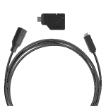 Brinno AFB1000 ruggedized USB-C extender cable with waterproof plug and UV protection