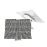 Close-up view of Brinno ASP1000P 10W solar panel with mounting bracket and rear battery compartment