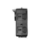 Side view of Brinno ATH5000 weather resistant housing with dual lock system