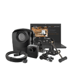 Brinno BCC2000 Plus bundle with camera, weatherproof housing, industrial clamp, rugged data cable, and Command Center software