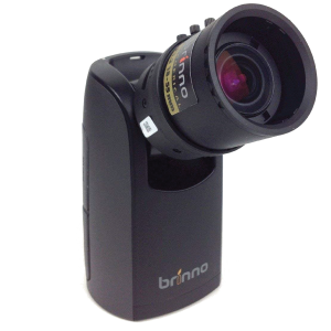 Brinno BCS Lens 18-55 mounted on professional time lapse camera for detailed capturing