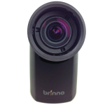 Front view of Brinno BCS Lens 18-55 on professional time lapse camera