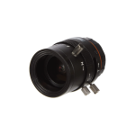 Angled view of Brinno BCS Lens 24-70 showing adjustable zoom and focus rings