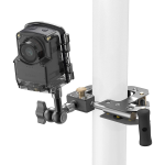 Brinno TLC2020-C time lapse camera placed in green leaves for outdoor use, with waterproof Housing