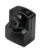 Brinno TLC2020 time lapse camera with HDR sensor, rotatable lens, and compact black housing