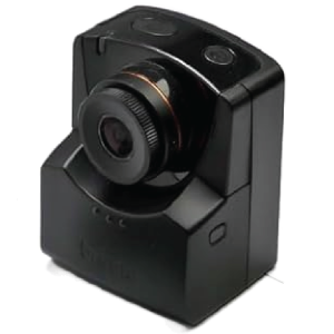 Brinno TLC2020 time lapse camera with HDR sensor, rotatable lens, and compact black housing