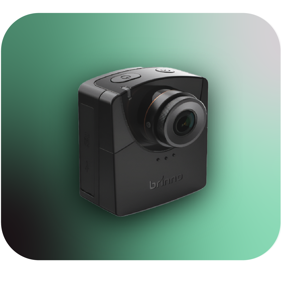 Brinno TLC2020 time lapse camera placed in green leaves for outdoor use