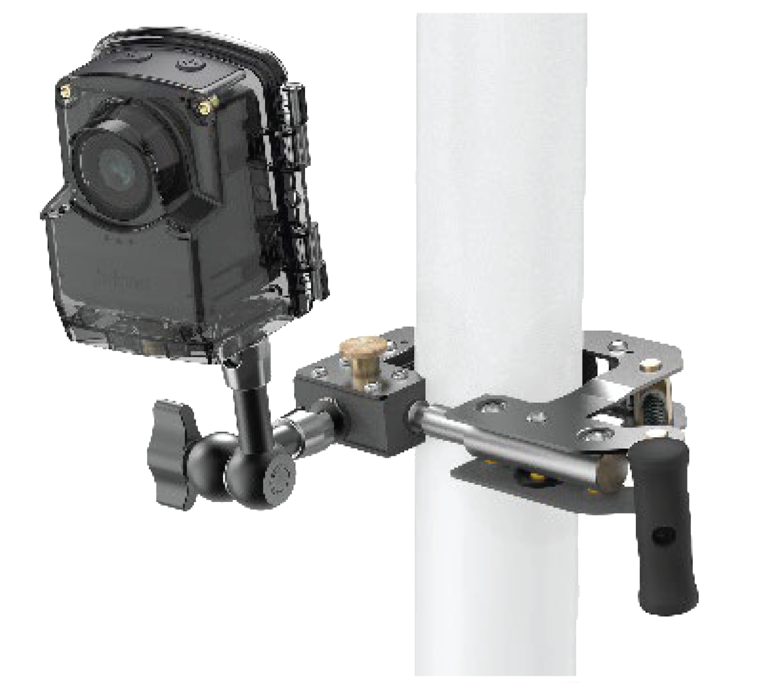 Brinno TLC2020 time lapse camera placed in green leaves for outdoor use